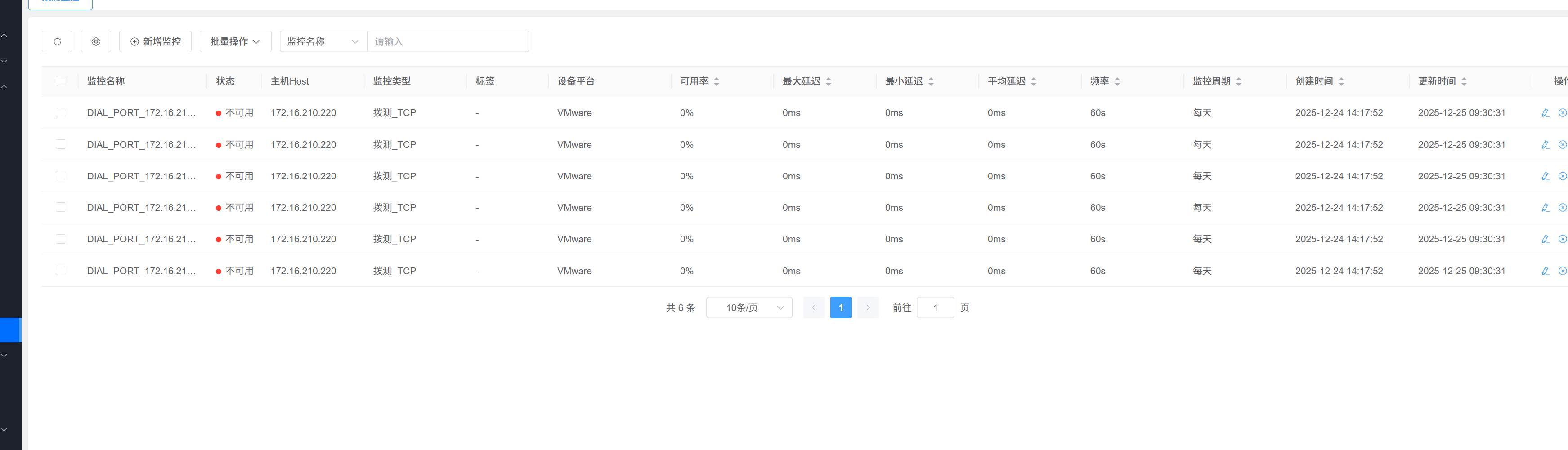 监控中心截图