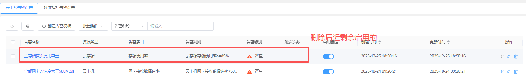 监控中心截图